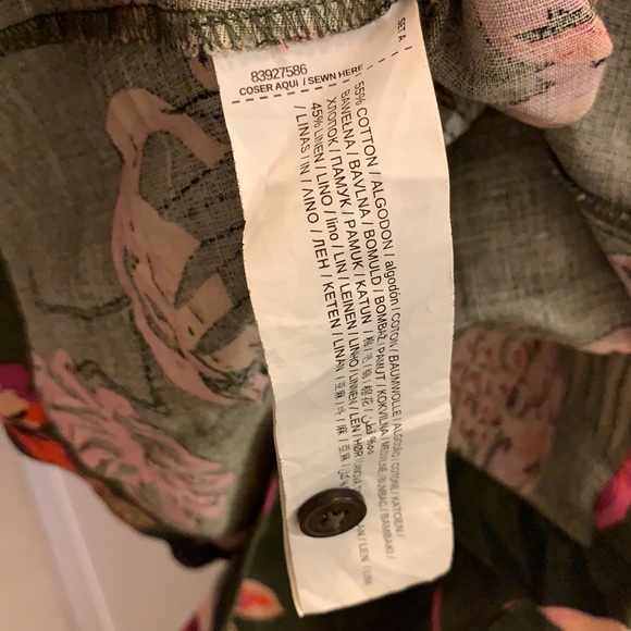 Mango linen summer dress - Picture 5 of 5